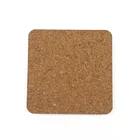 80mm Fitting Side Length * 12mm L Square Agglomerated Cork Lids for Jars and Flasks