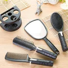 Hair Brush Set with Detangling Nylon Pins Massage Paddle Brush Cushion Hair Combs Hair Dryer Brush for Women Men Kids Girls