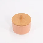 Special painting wooden lid for candle jar