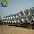 China Products Galvanized Corrugated Steel Pipe