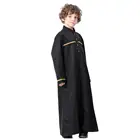 Arabic middle east islamic muslim abaya boy turkish muslim kaftan long dress