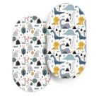 3 Pack 100% Polyester Minky Super Soft Bassinet Sheet Set for Baby Boy Girl