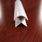 Plastic Profile PVC Extrusion Wall Board Corner Profiles PVC U Channel Profiles