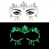 Masquerade Festival Party Black Night Face Gem Make up Festival Face Jewels