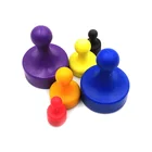 2019 Strong Fridge Push Pin Magnets, Metal or Plastic Magnetic Push Pins for Office