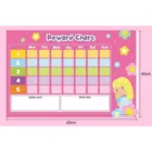 A2 Size Customized Good Habit Kid Reward Chart Set for Girls Early Education