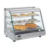 Commercial Bread Chicken Hot Food Display Showcase Glass Door Simple Food Warmer For Sandwich and Pizza