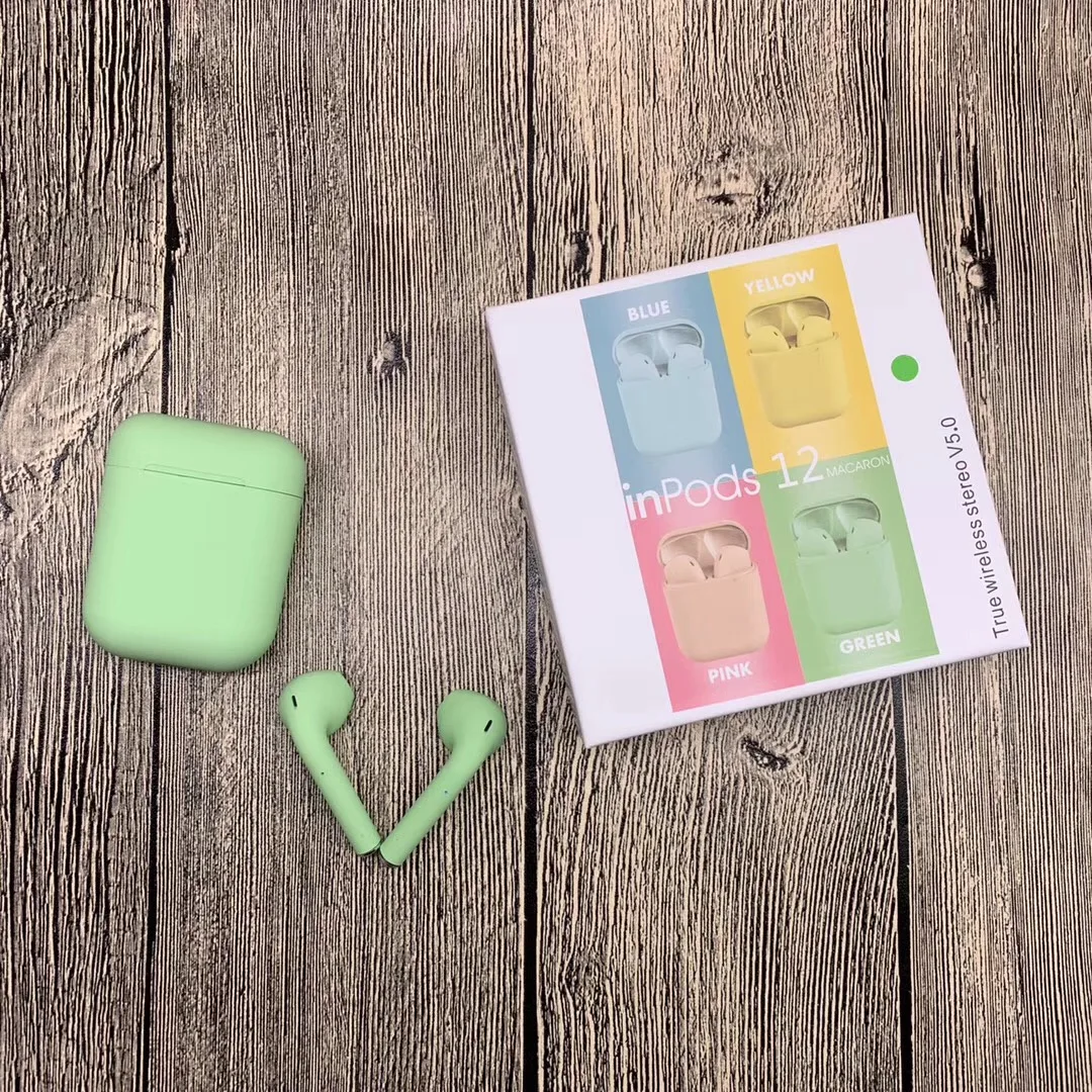 RTS i 12 Inpods 12 Tws New Released Girls Cute Deep Bass Wireless Earbuds - ANKUX.COM