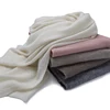 High Quality Luxury Plain Stole Multi-style Reversible Cashmere Wool Women Pashmina