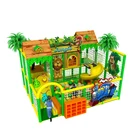 customized design small indoor playground equipment forest theme playground jungle indoor playland