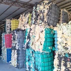 100% Dry and Cleaned scrap and foam waste material plastics