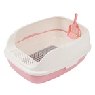 Cat Litter Tray High Quality Wholesale Plastic Cat Litter Box Tray Poop Scoop Cat Toilet Cat Litter Pan
