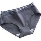new arrival breathable plus size underwear women's modal sexy panties with low price