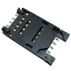Sim Black Blackblack 29.64*17.2*2.5mm Rectangle LCP Tray Adapter Sim Card Holder Black
