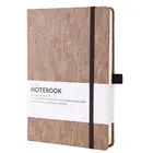 Wholesale Custom Pu A5 Leather Hardback Notebook For Students School Office