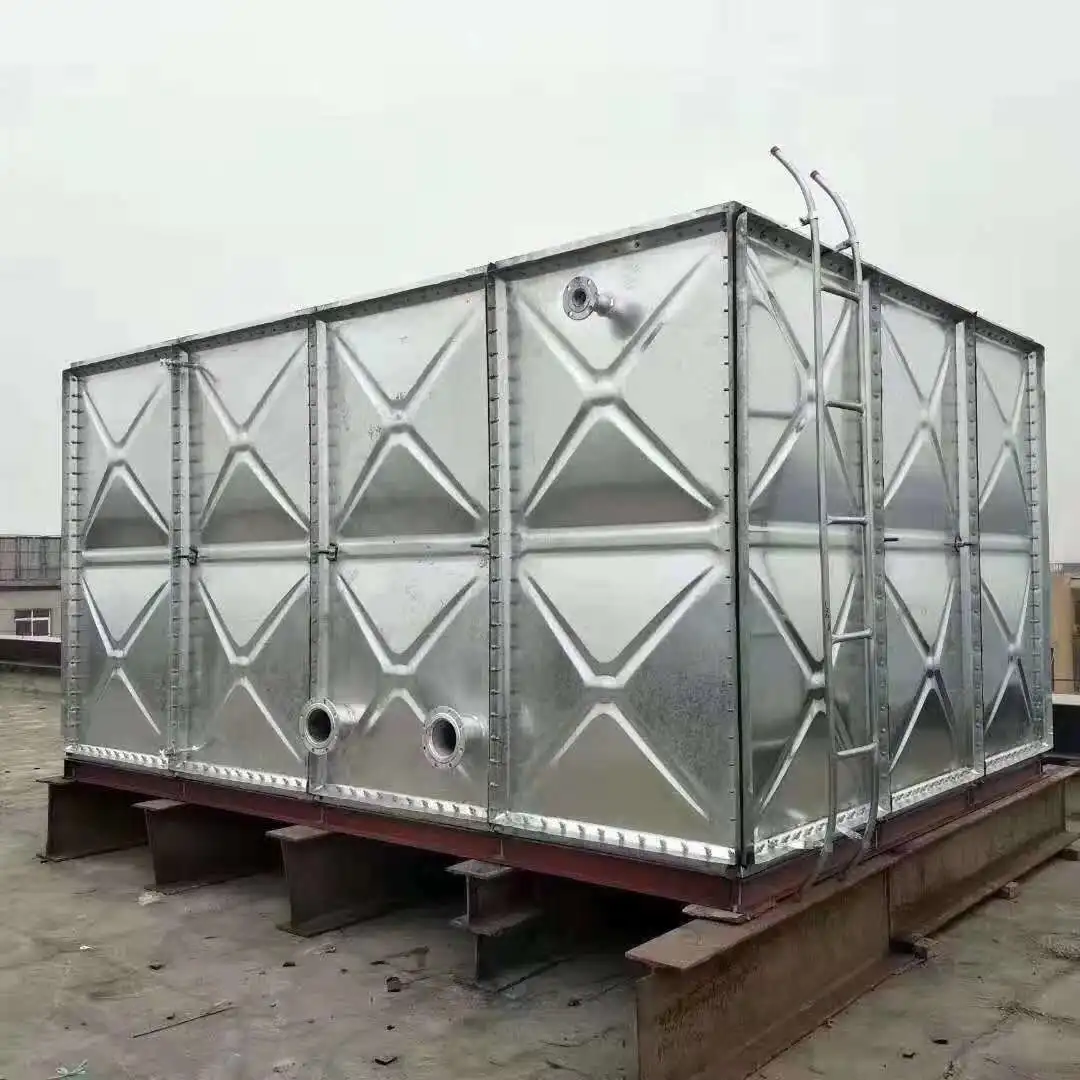 Liters Hot Dip Galvanized Hdg Steel Panels Bolted Assembled