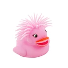 Wholesale classic little yellow duck soft puffer ball funny animal puffer toy