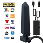Tv Hdtv Digital High Quality Flat Strong High Gain 150 Miles Indoor HDTV Digital Antenna TV