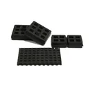Neoprene Vibration pad CR rubber shock absorber cushion
