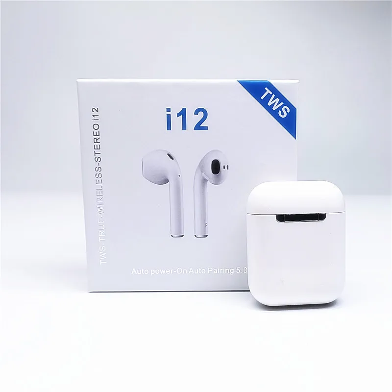 Relaxing music player tws i12 telephone headsets wireless earphones bluetooth - ANKUX.COM
