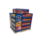 Custom Handbag Hook Display Pillow Racks Goodie Bag Cardboard Flooring Pallet Stands For Retail Store