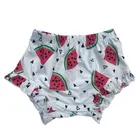 wholesale infant & toddler kids boutique fruit print baby mini ruffle shorts girl