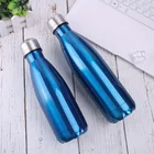 Eco-friendly Bottle 350ml 500ml 750ml 1000ml Logo Embossed Vacuum Insulated Stainless Steel Water Bottle
