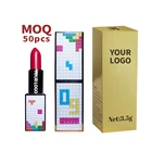 Small MOQ private label Lasting Cosmetics Multicolor Makeup Matte Waterproof Lipstick