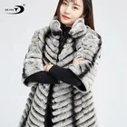 Pockets Rex Rabbit Fur Coat Rabbit Fur Coat Price Low Shearing Fur Button Long Sleeve Rex Shearing Rabbit Fur Jacket