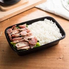 Recyclable lunch box tiffin plastic lunch box set