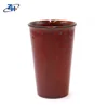 Wholesale red kiln glazed glossy ceramic mug gift cup