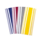 Glynniss High quality colorful stripe printed 100% cotton plain kitchen towel tea towel dishcloth