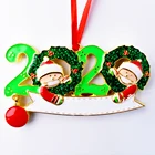 Gift Christmas 2020 Promotional Tree Decoration Gift Metal Christmas Ornaments For Family