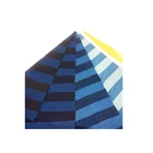 Cotton Fabric Cotton Fabric Fabric 100% Cotton Single Jersey Knitted Fabric Indigo F/stripe Jersey