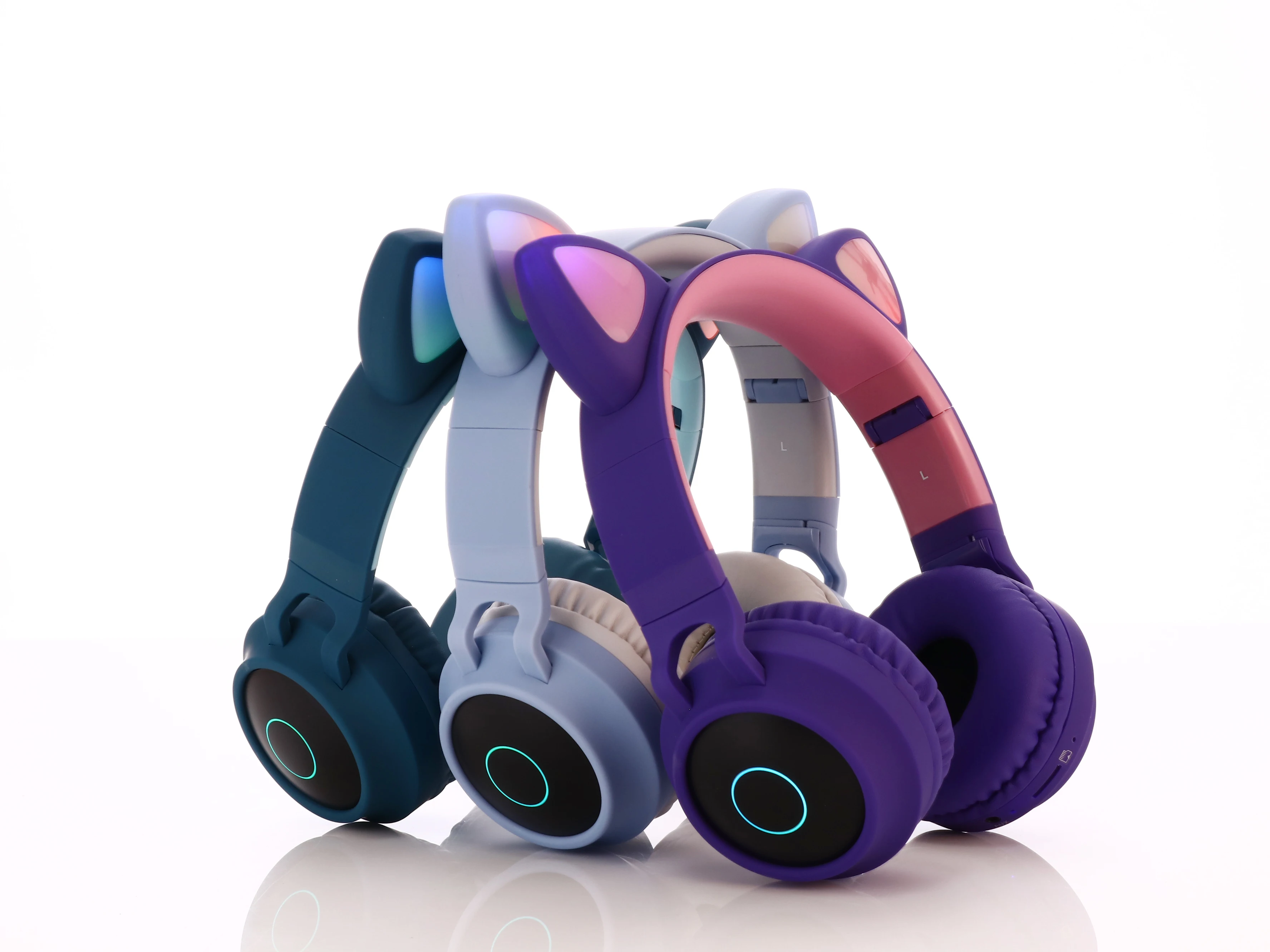 Customizable Logo Wireless Headphone Over Ear Stereo Wireless Headset for kids - ANKUX.COM