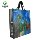 customized shopping rpet cloth christmas fabric gift bags for clothing