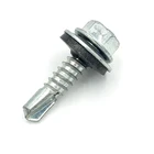 Hex Screw Manufactory Wholesale Carbon Steel 1022 Hex Washer Head Self Drilling Screw For Roof