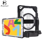 FHL Miesherk Transparent PC Soft Silicone Stand Tablet for IPad 7th Generation Case