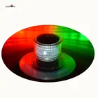 Tri-color LED Boat Signal Lighting Solar Powered Marine Navigation Light