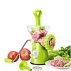 Hand plastic Multi-function garlic vegetable Manual Meat Mincer and Meat Grinder