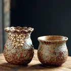 Ceramic Pot Home Decoration Best Industrial Artistic Large Ceramic Artificial Flower Pot Set