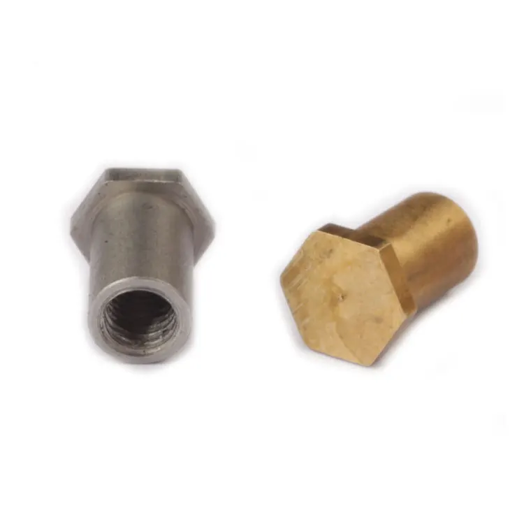 Internal Thread Metal Brass Hex Head Hollow Copper Rivet