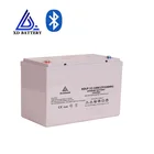 amazon bestseller 5000 deep cycle lipo lithium/lifepo4 12v 100ah battery for solar boat / scooter /bike