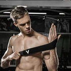 Customized Badminton Weight Lifting Wrist Support Brace Wrist bands Gym with Thumb Loop