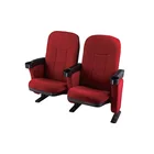 Conference hall seating stepped rows theatre audience seats armrest upraised design auditorium chair