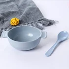 Top Sale Competitive Price Small Moq Bamboo Plates Children Dinner Set Supplier From China