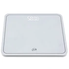 Large Led Display Safety Glass Bathroom Body Weighing Scale