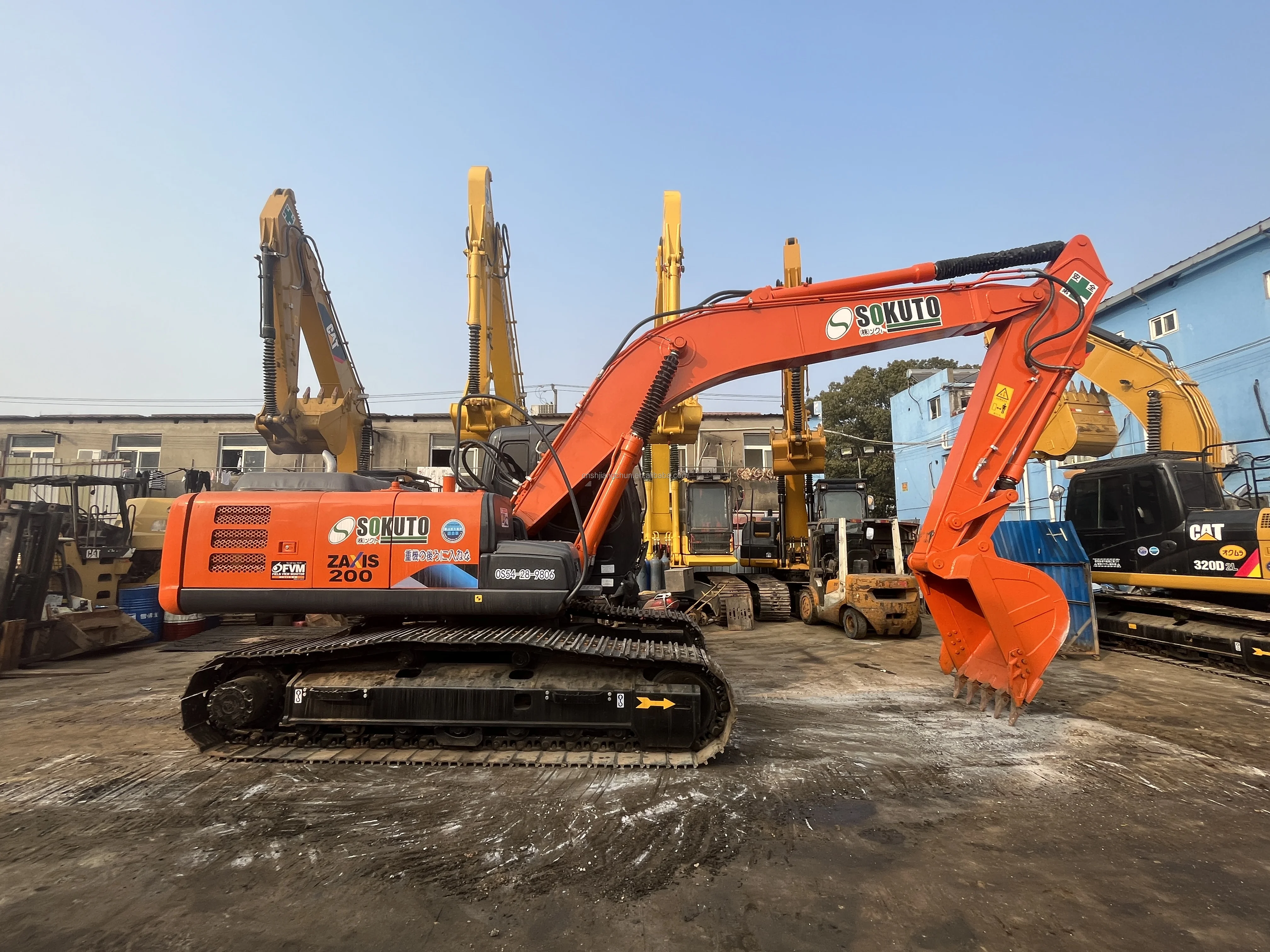 Used Hitachi Excavator Japan Original Hitachi Zx200 Zx200 3g Second