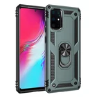 New model cover TPU PC Sergeant anti-fall mobile phone case for Samsung Galaxy S20 with ring