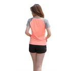 Ptsports women fitness athletic clothing sport T-shirts for fitness training for women